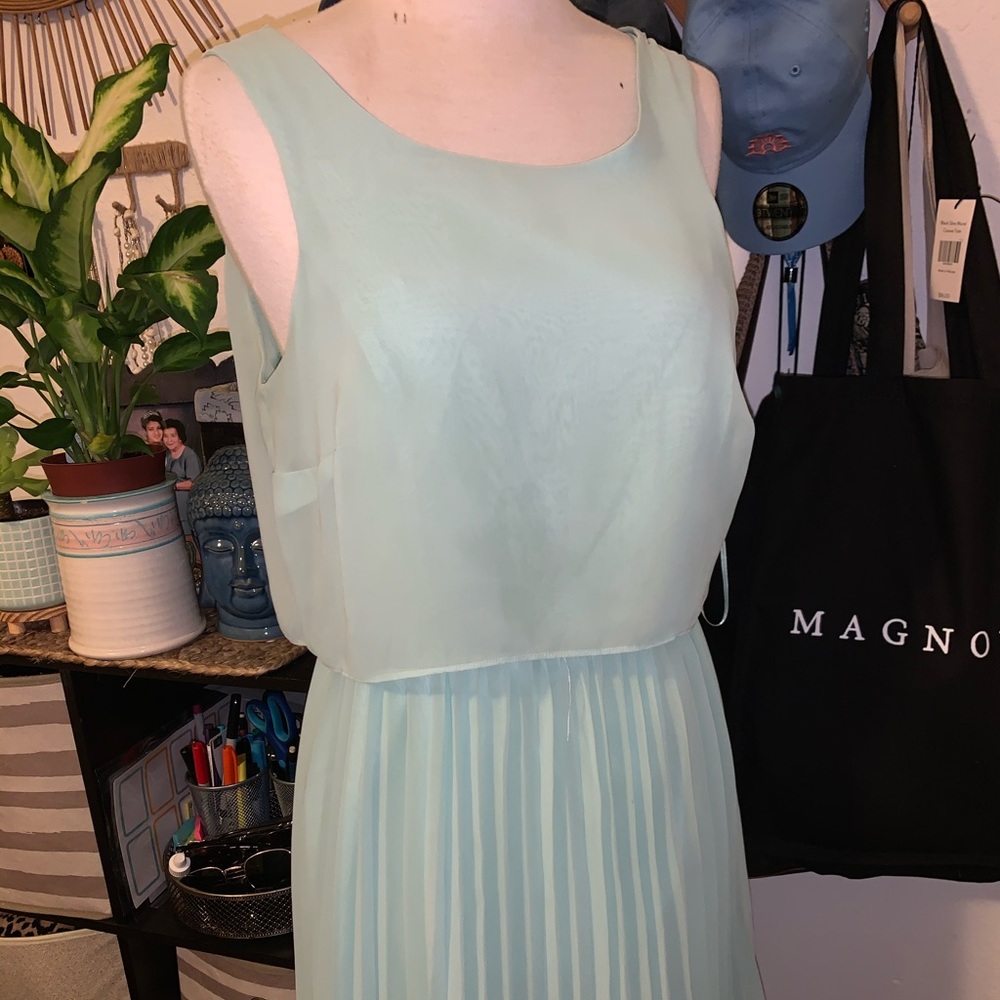 LC by Lauren Conrad Pleated Mini Dress in Mint